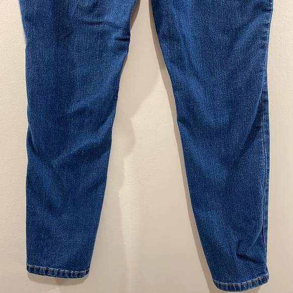 Tahari Kelly Mid Rise Skinny Denim Jeans 12/31 - Picture 6 of 16